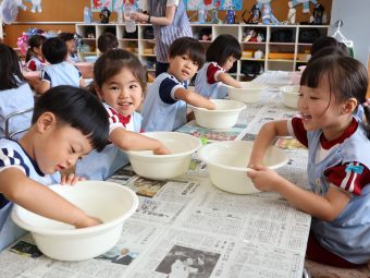 混ぜ混ぜ…ひたすら、混ぜる！