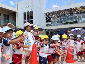 ２歳児さんも大喜びでしたね！